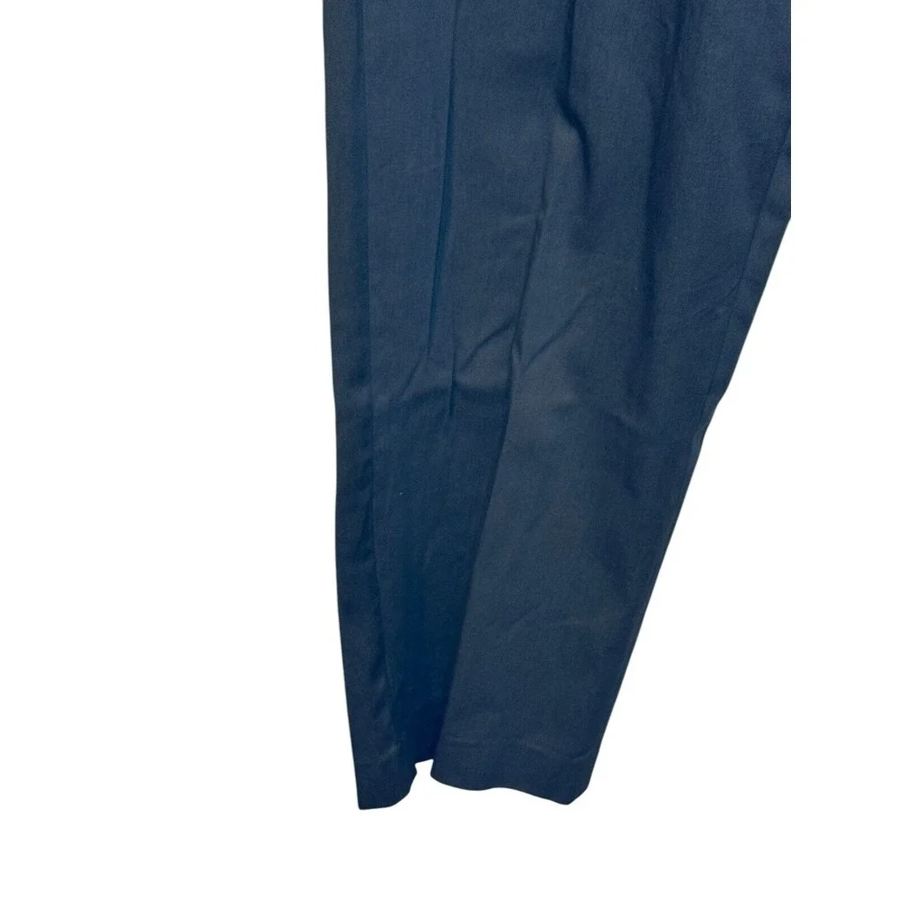 Zara Men's‎ Dress Pants Pleated Wide Leg Straight Trouser Gray 33X 30 (Tag 29)